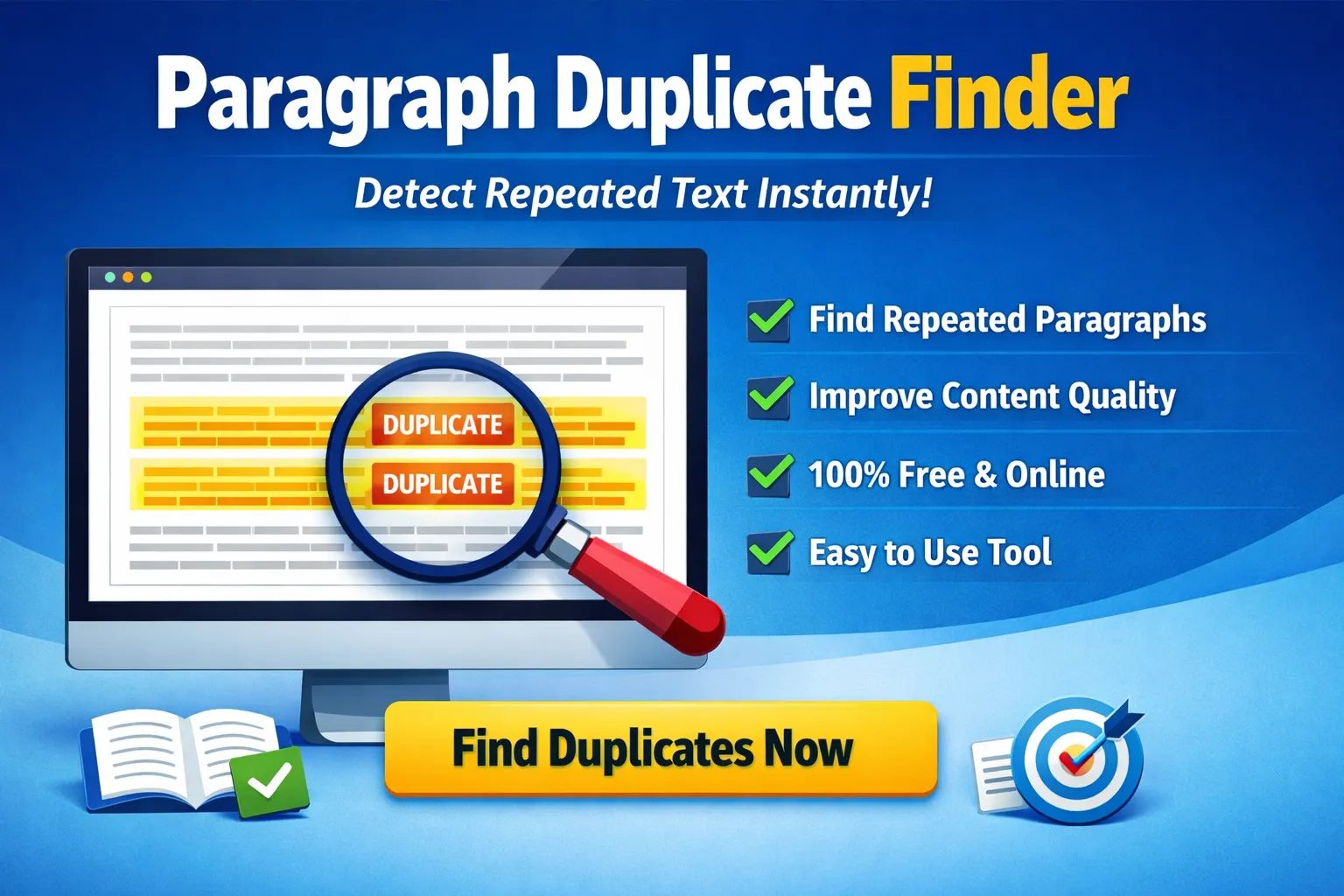 Paragraph Duplicate Finder Free